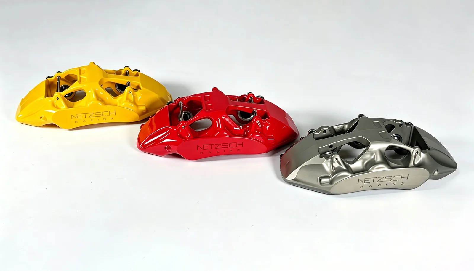 NG-6 in yellow, red and hard anodised grey
